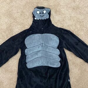Men’s large gorilla Halloween costume onesie